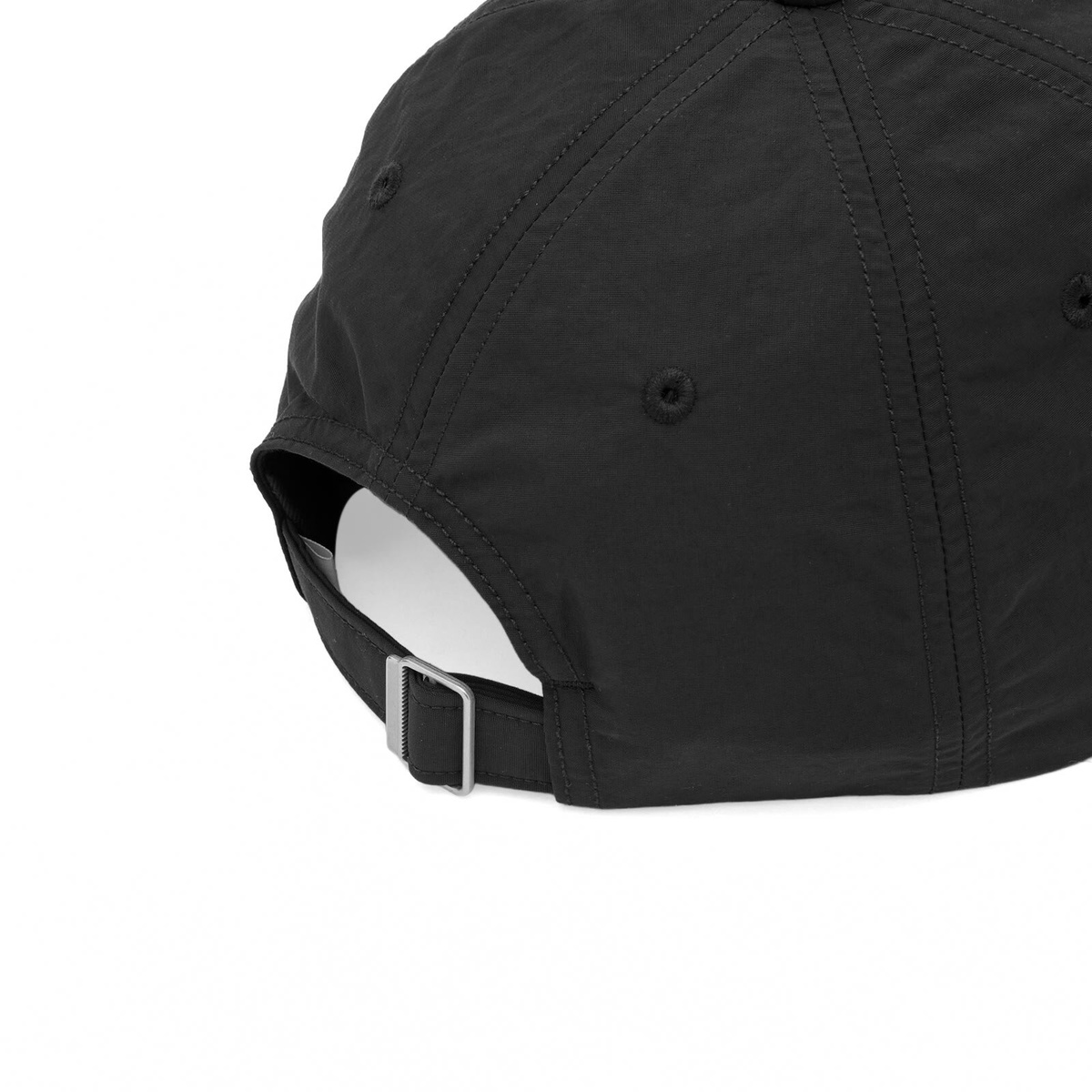 Danton Men's Nylon Taffeta 6 Panel Cap in Black 