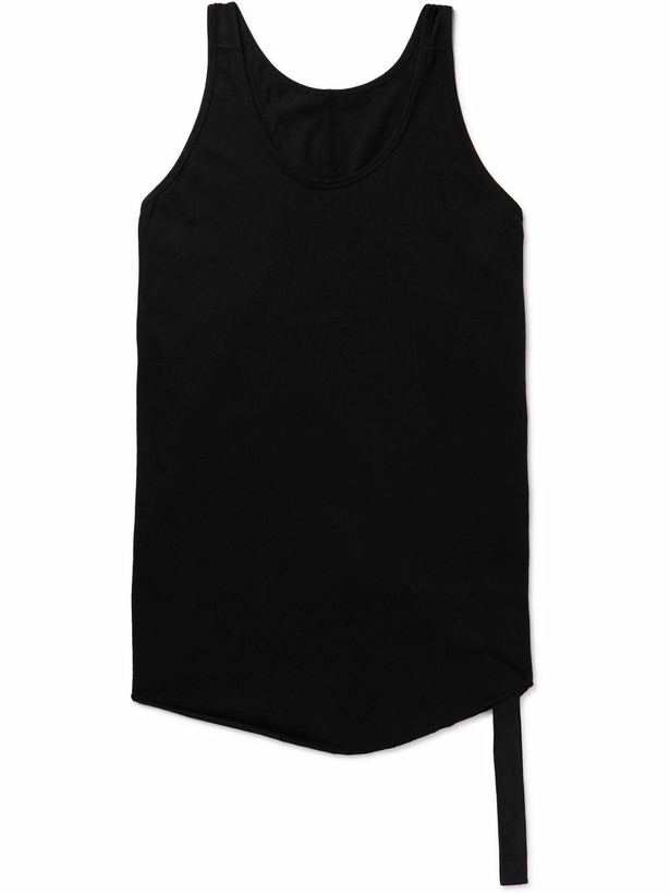 Photo: Rick Owens - Cotton-Jersey Tank Top - Black