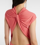 Tom Ford Asymmetric crêpe jersey gown