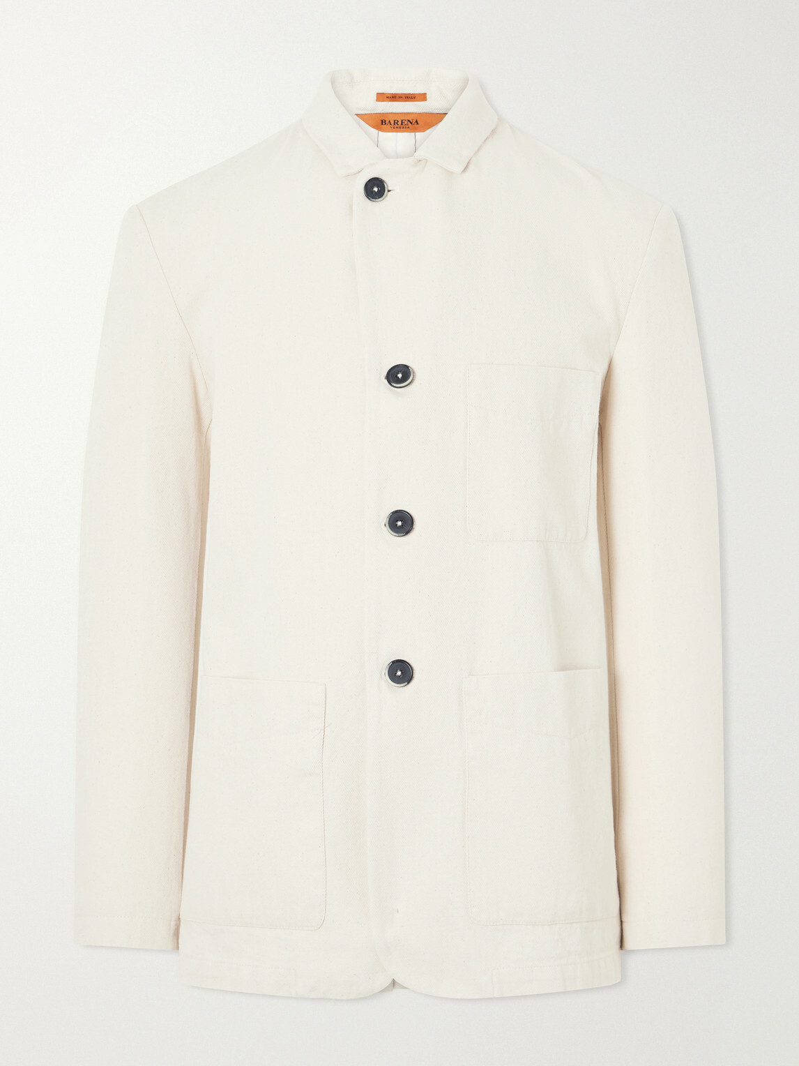 Barena - Cotton-Drill Suit Jacket - Neutrals