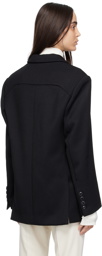 Kijun Black Oversized Blazer