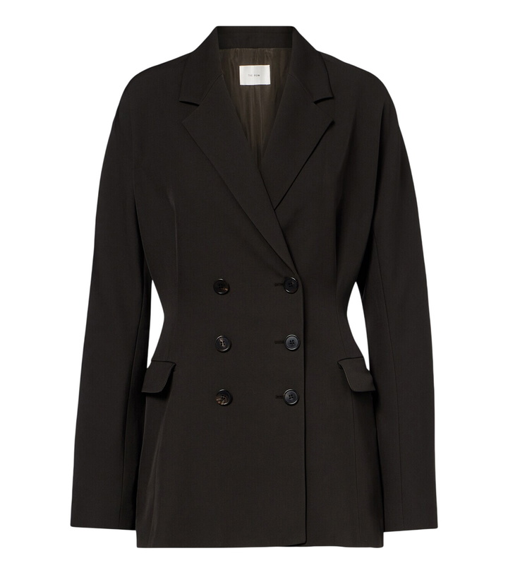 Photo: The Row Ciro double-breasted virgin wool blazer