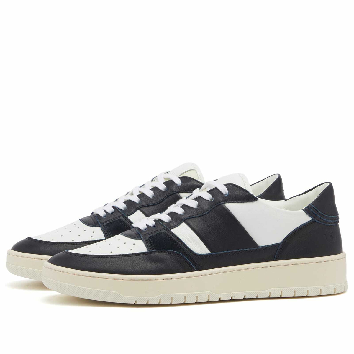 Collegium Men's Pillar Alpha Sneaker in White/Navy
