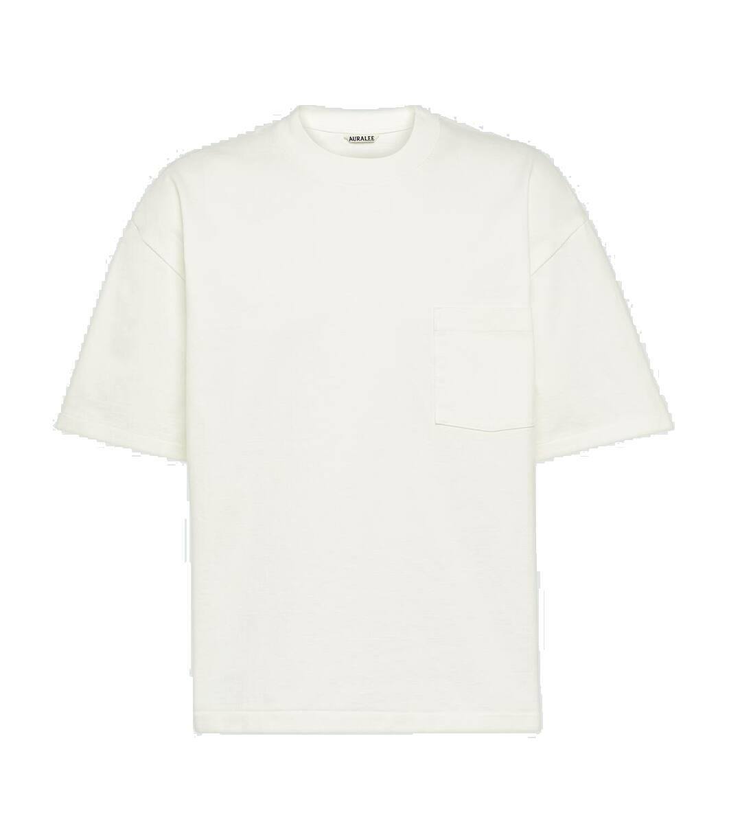 トップス 24ss AURALEE HEAVY WEIGHT TEE size 3 Auralee Cotton jersey T-shirt Auralee
