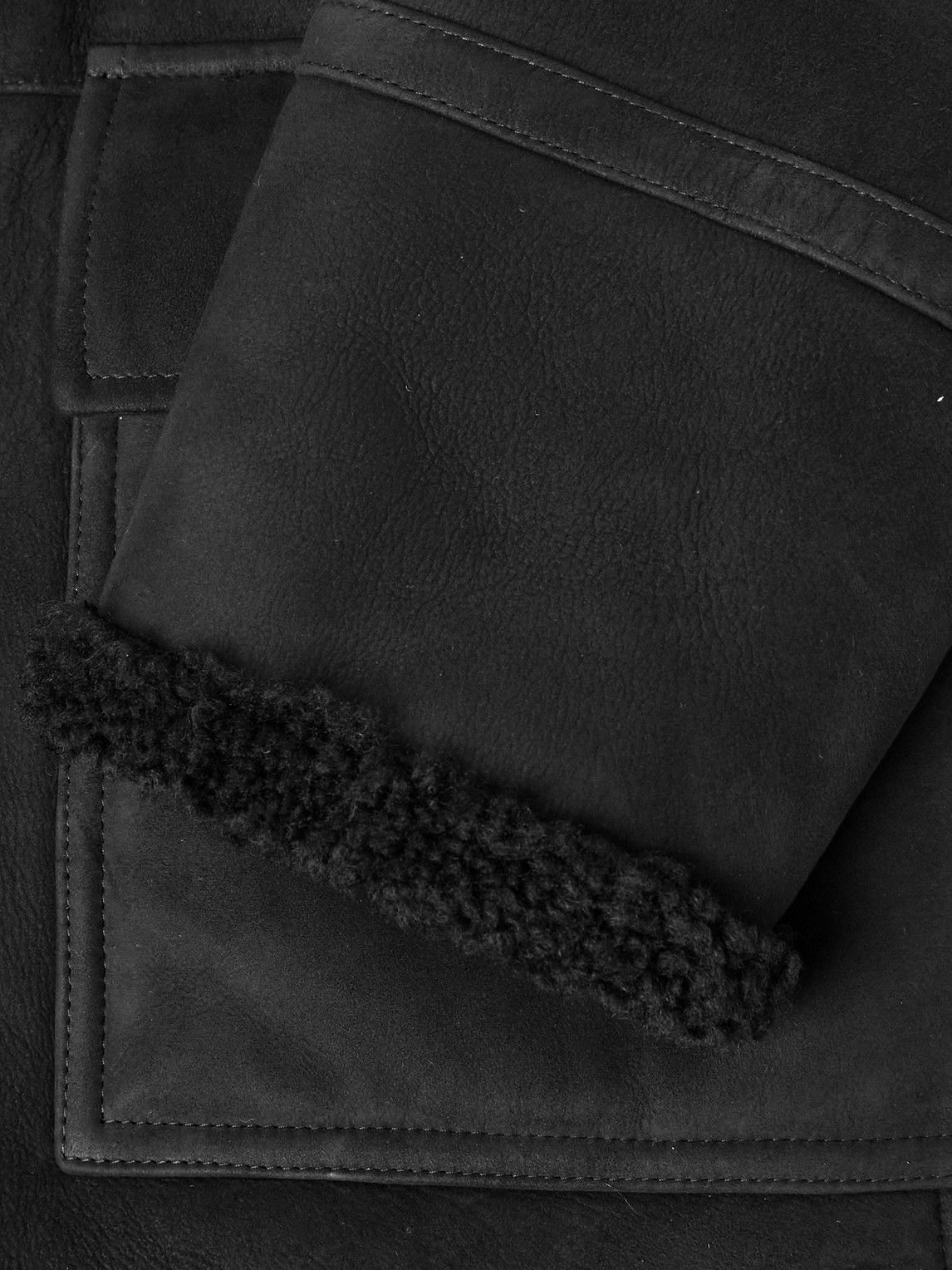 Canali - Shearling Jacket - Black