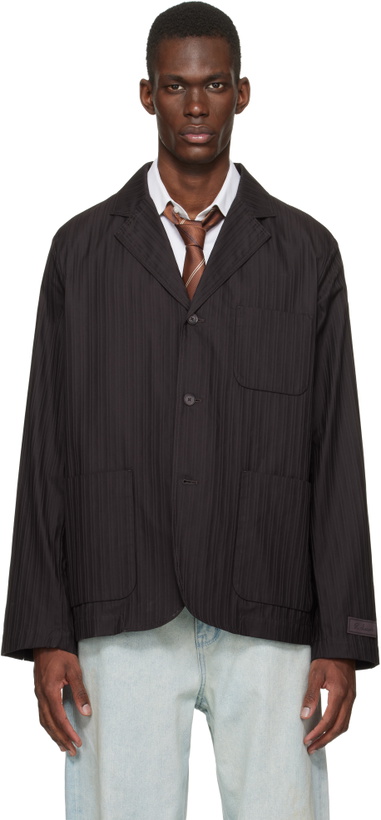 Photo: Lacoste Brown Elevated Seasonal Blazer