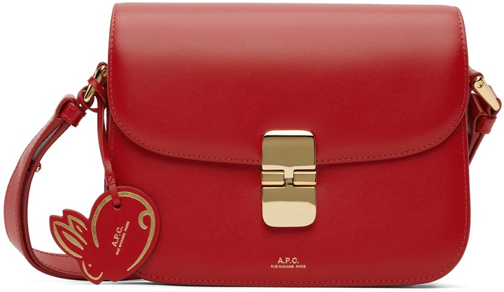 Photo: A.P.C. Red Small Grace Bag