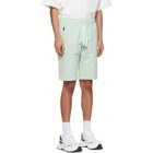 Dolce and Gabbana Green Jersey Jogging Shorts
