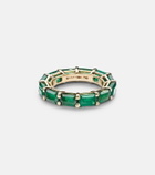 Shay Jewelry 18kt gold ring with emerald