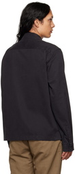 Vince Black Zip Front Jacket