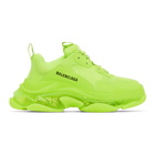 Balenciaga Yellow Triple S Sneakers