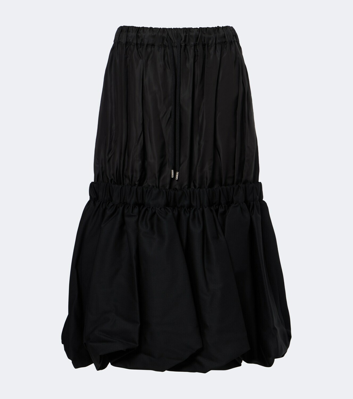 Noir Kei Ninomiya Tiered midi skirt