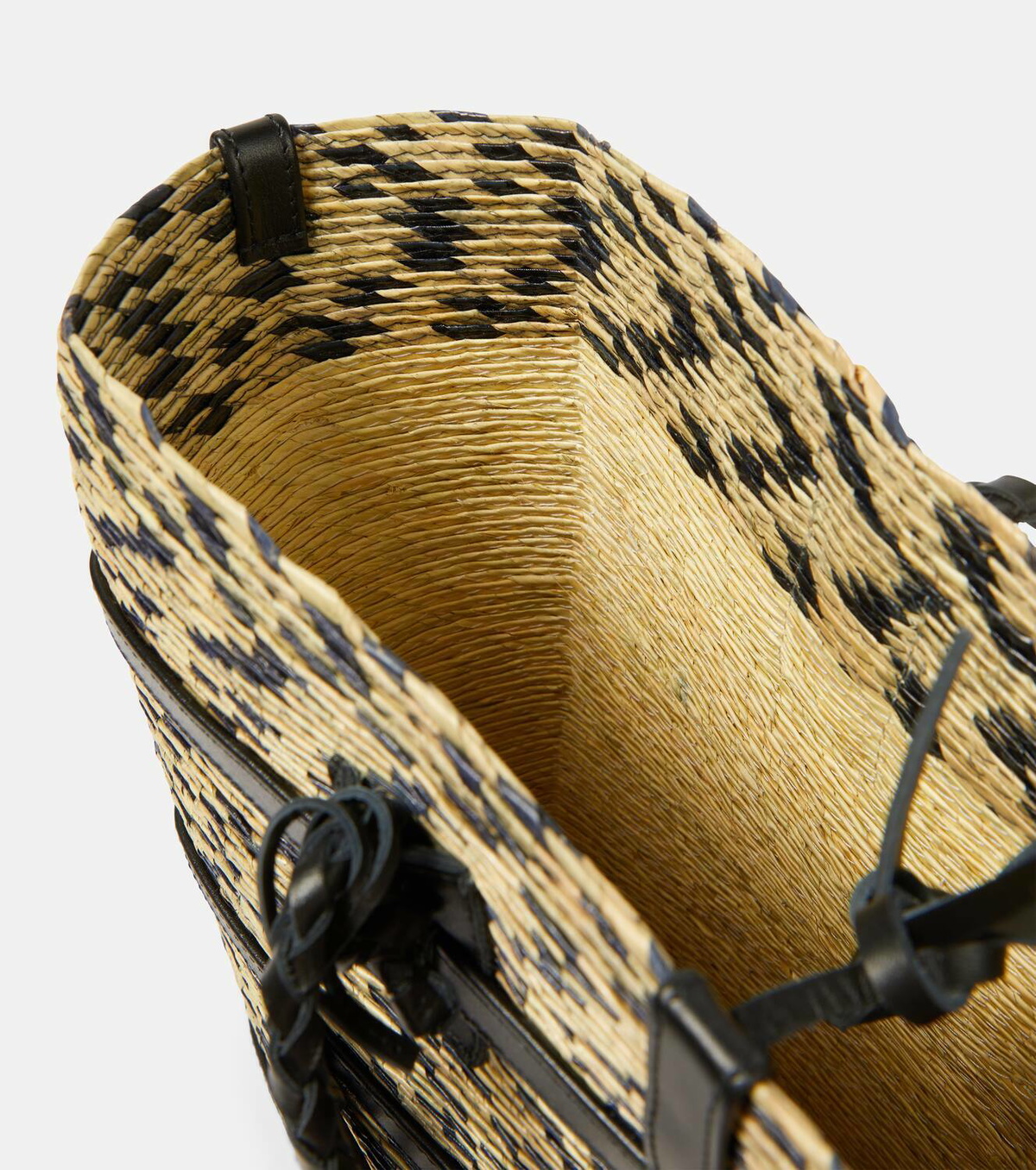 Altuzarra Watermill raffia tote bag