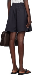 Fear of God Navy Wool Classic Shorts