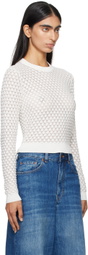 Chloé Off-White Crewneck Sweater
