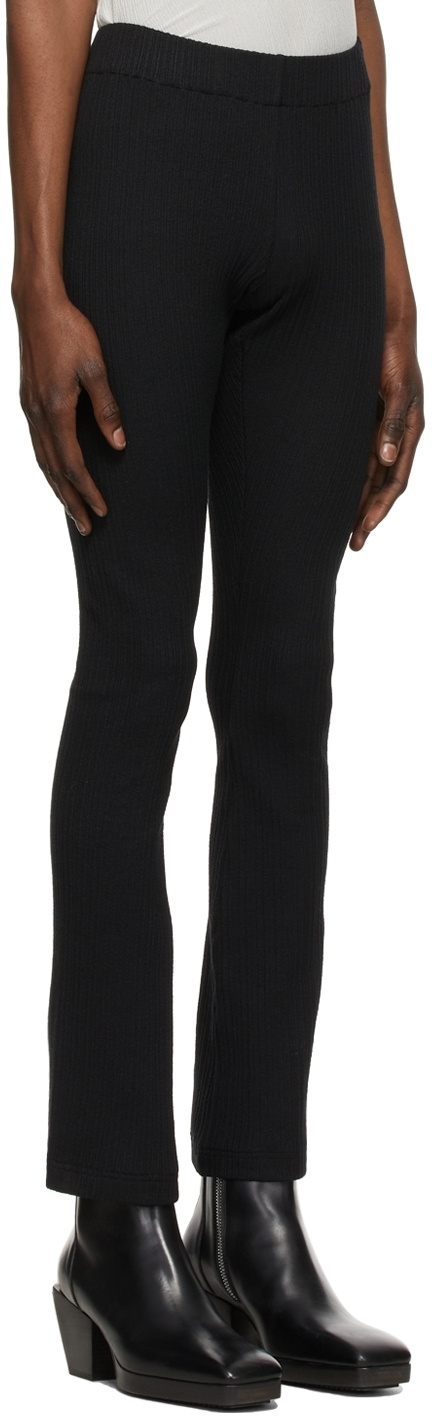 Sean Suen Black Rib Knit Lounge Pants