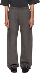 Les Tien Gray Heavyweight Puddle Sweatpants