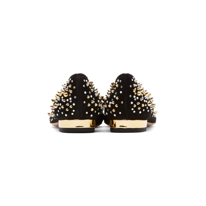 Charlotte Olympia Black Kitty Flats Charlotte Olympia