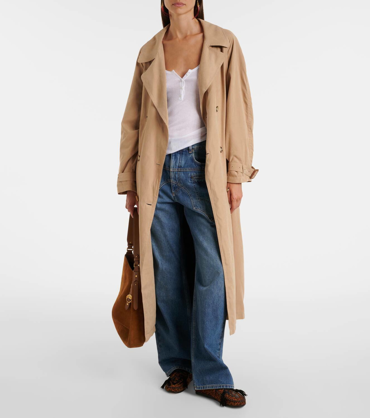 Isabel Marant Fitza fringed suede loafers