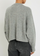 Frame Cashmere Cardigan Silver