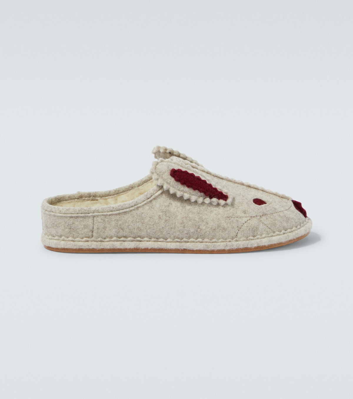 Bode Wool-blend slippers