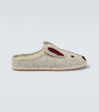 Bode Wool-blend slippers