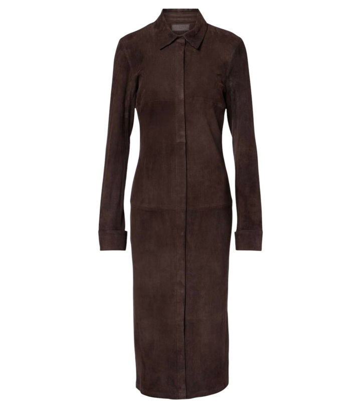 Photo: Stouls Becky suede midi dress