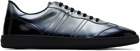 Ferragamo Silver Achille Lux Sneakers