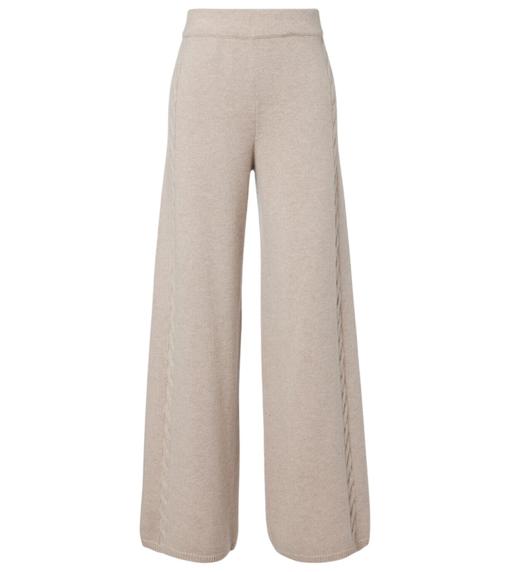 Photo: Lisa Yang Olanda cashmere wide-leg pants