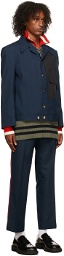 Maison Margiela Navy Uniform Suit