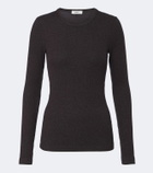 Agolde Delphi ribbed-knit top