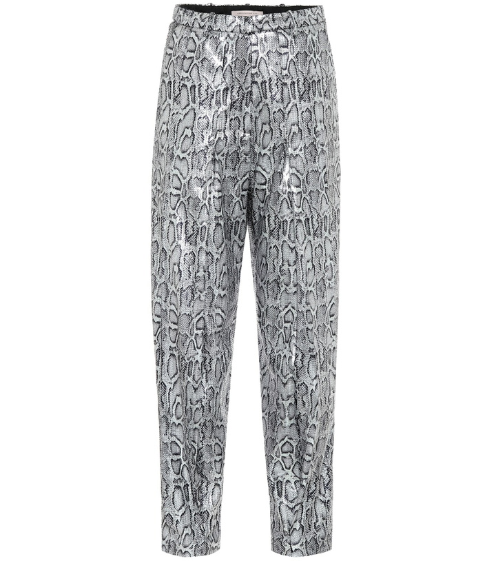 Photo: Christopher Kane - Snake-effect high-rise pants