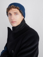 Johnstons of Elgin - Ribbed Gloves and Beanie Cashmere Set
