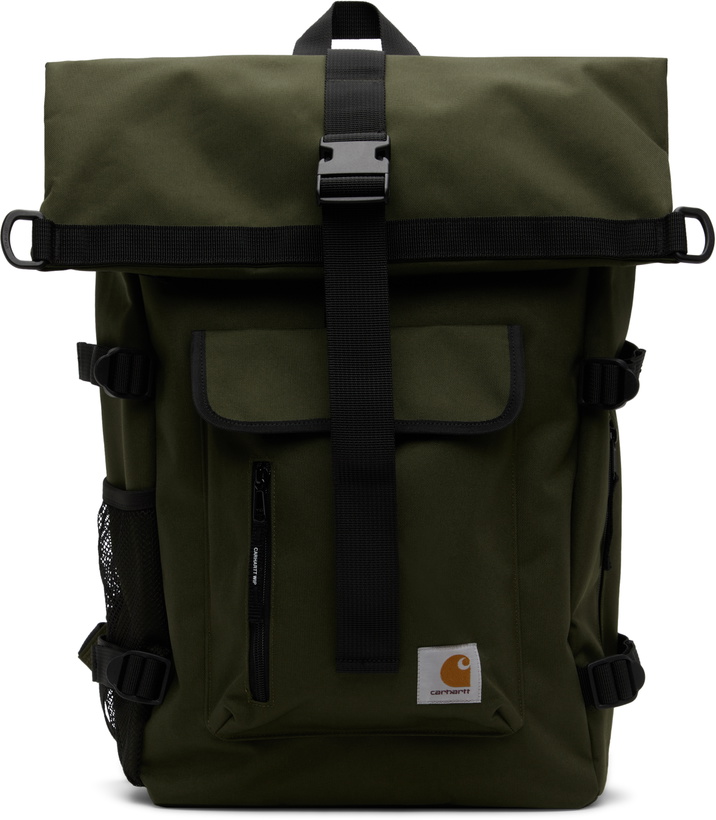 Photo: Carhartt Work In Progress Khaki Philis Backpack