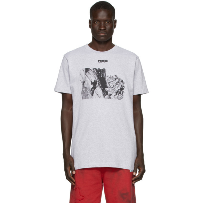 Photo: Off-White Grey Climb T-Shirt