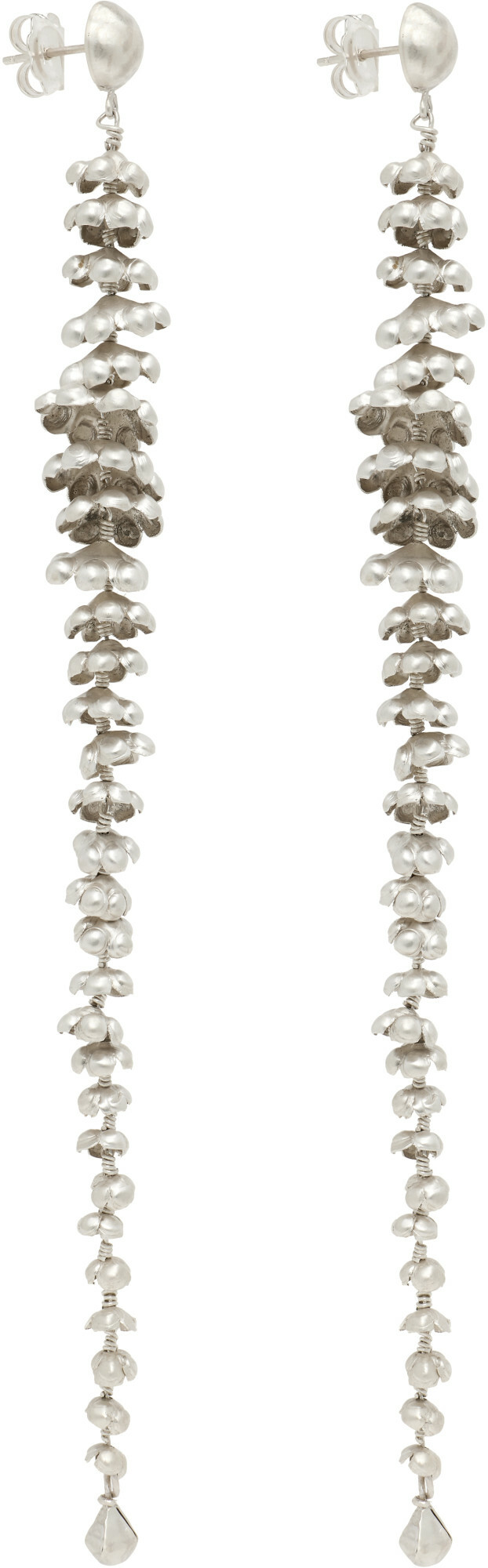 Rier Zoé Mohm Edition Long Pinecone Earrings