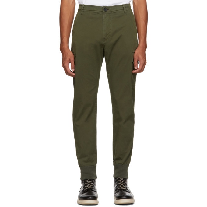 Photo: PS by Paul Smith Green Military Cargo Pants