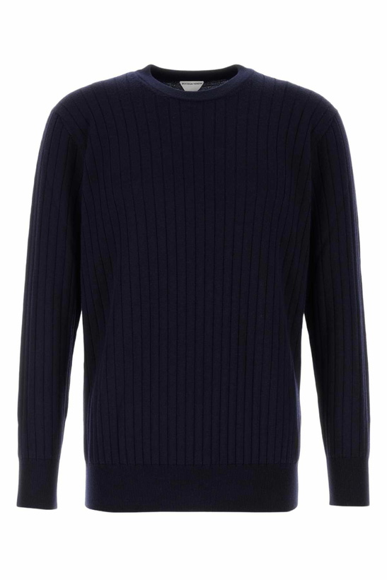 Photo: Bottega Veneta Dark Blue Wool Sweater