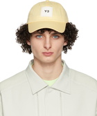 Y-3 Yellow SQL Logo Cap