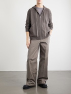 Rick Owens - Cashmere and Wool-Blend Zip-Up Hoodie - Gray