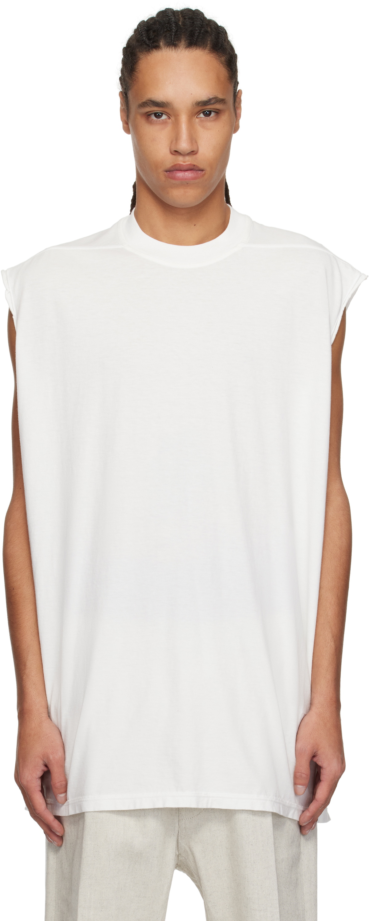 Rick Owens DRKSHDW Off-White Hollywood Tarp T-shirt Rick Owens Drkshdw