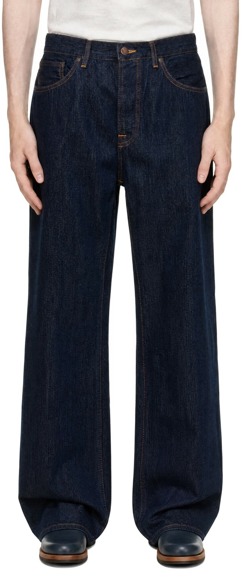 Nudie Jeans Blue Tuff Tony Jeans