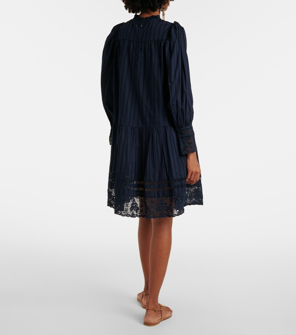 Ulla Johnson Lace and cotton minidress