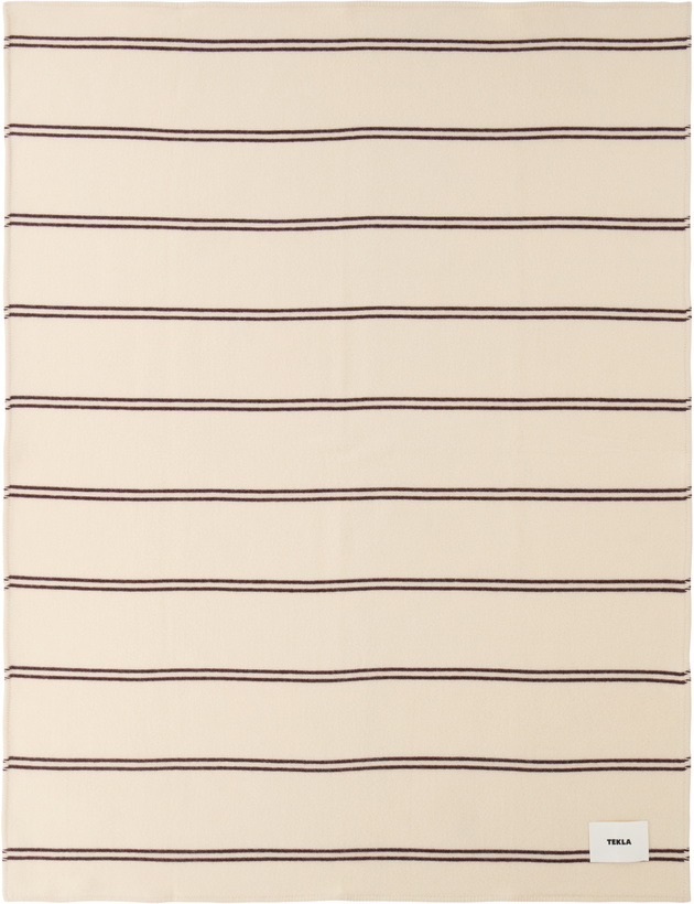 Photo: Tekla Beige Lambswool Blanket