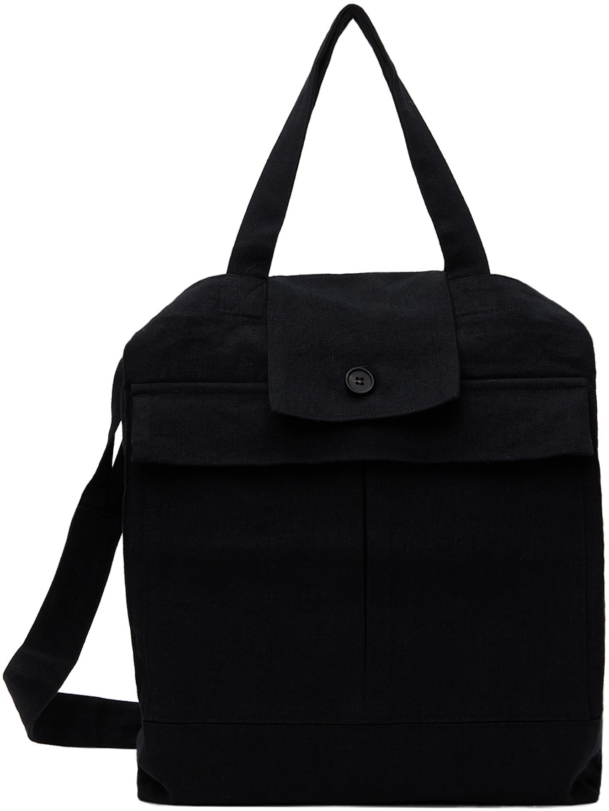 Jan-Jan Van Essche Black Large O-Project Carrier Bag