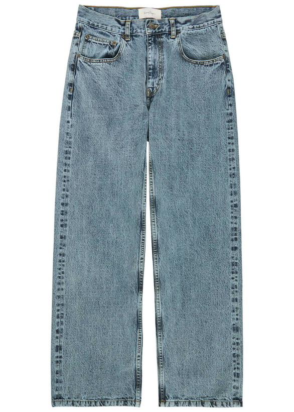 Photo: Second Layer Big Papi Relaxed Straight-leg Jeans Denim