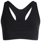 Joah Brown Women's Cross Back Bra Top in Onyx
