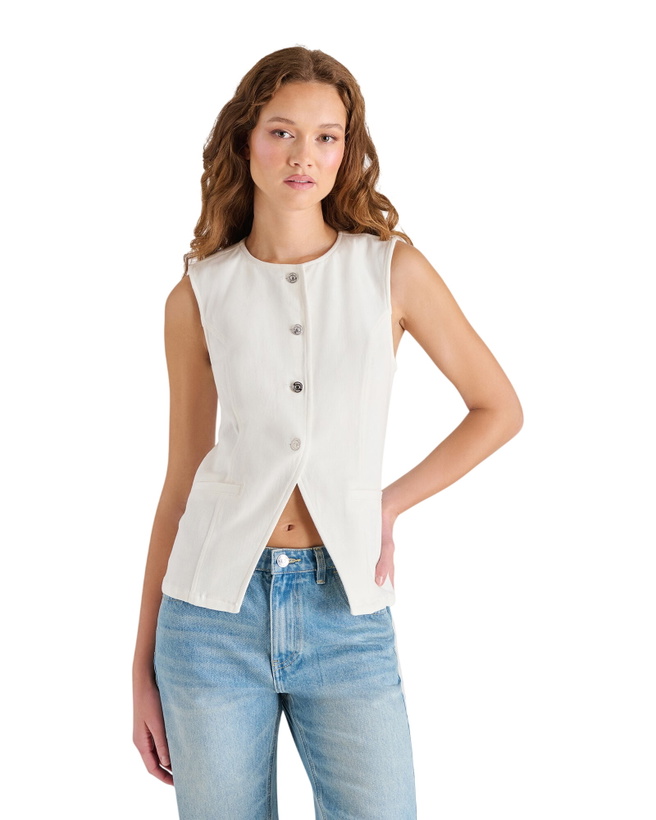 Photo: Steve Madden Wesley Top in White