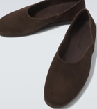 Stòffa Suede slip-on shoes