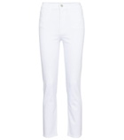 J Brand - Alma high-rise straight jeans